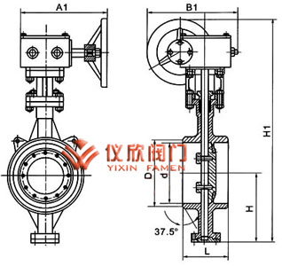 電動(dòng)對(duì)焊式硬密封蝶閥