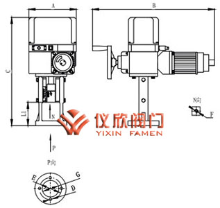 DKZ直行程電動(dòng)執(zhí)行器