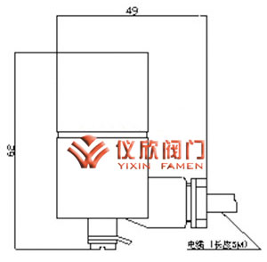 電磁閥外形尺寸圖